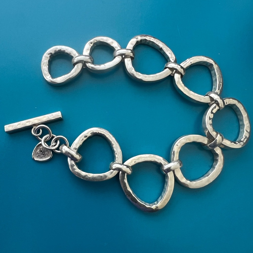 Silpada Silver Chain-Link Bracelet - Picture 4 of 6